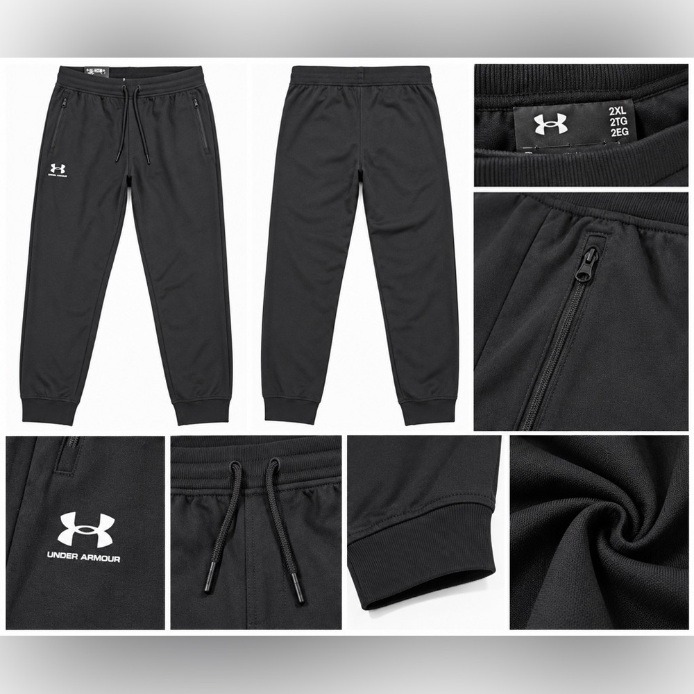 Under Armour Kids Black Performance Joggers
